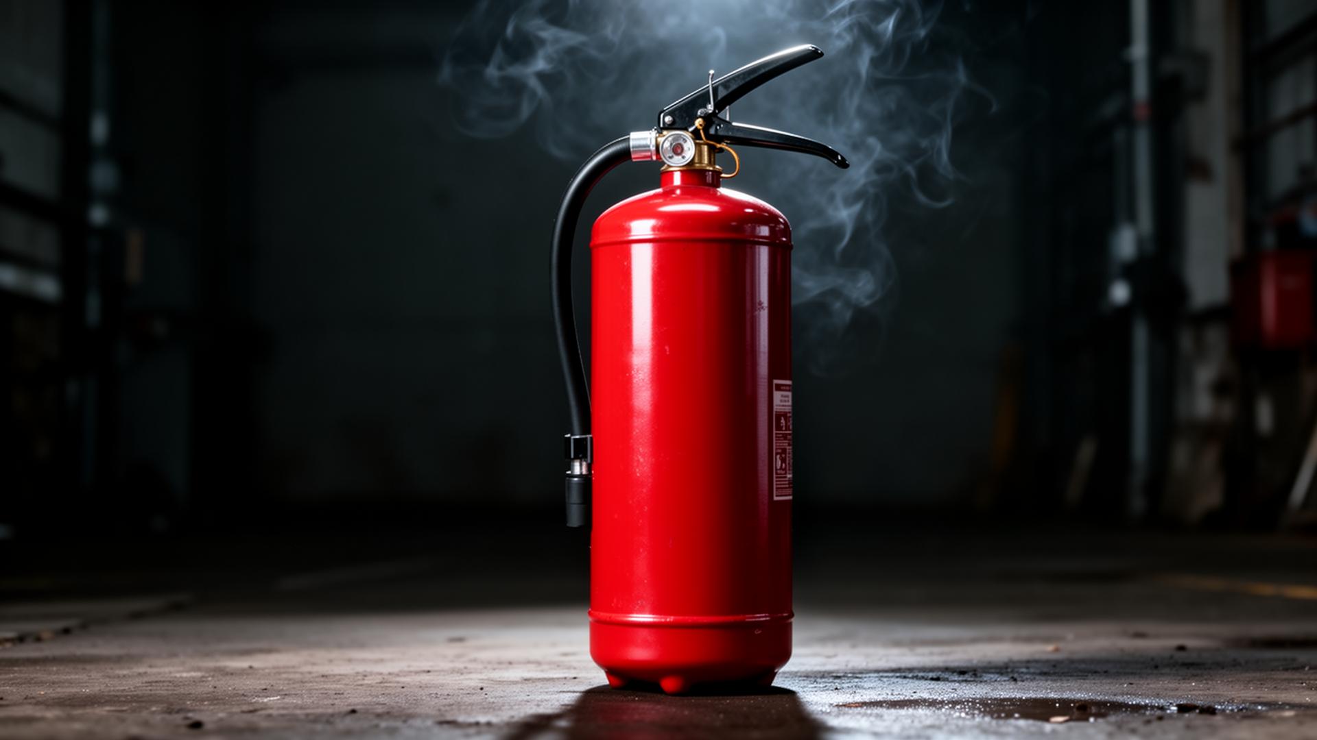 Extintor de incêndio profissional